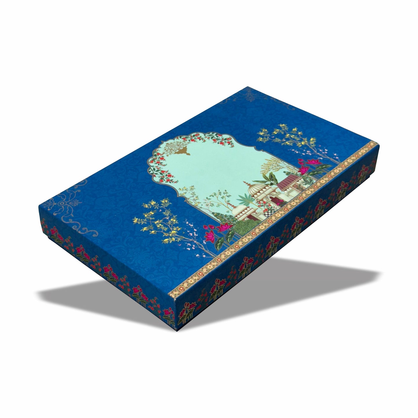 Gold Foil 1 Kg Mithai Box Design 002