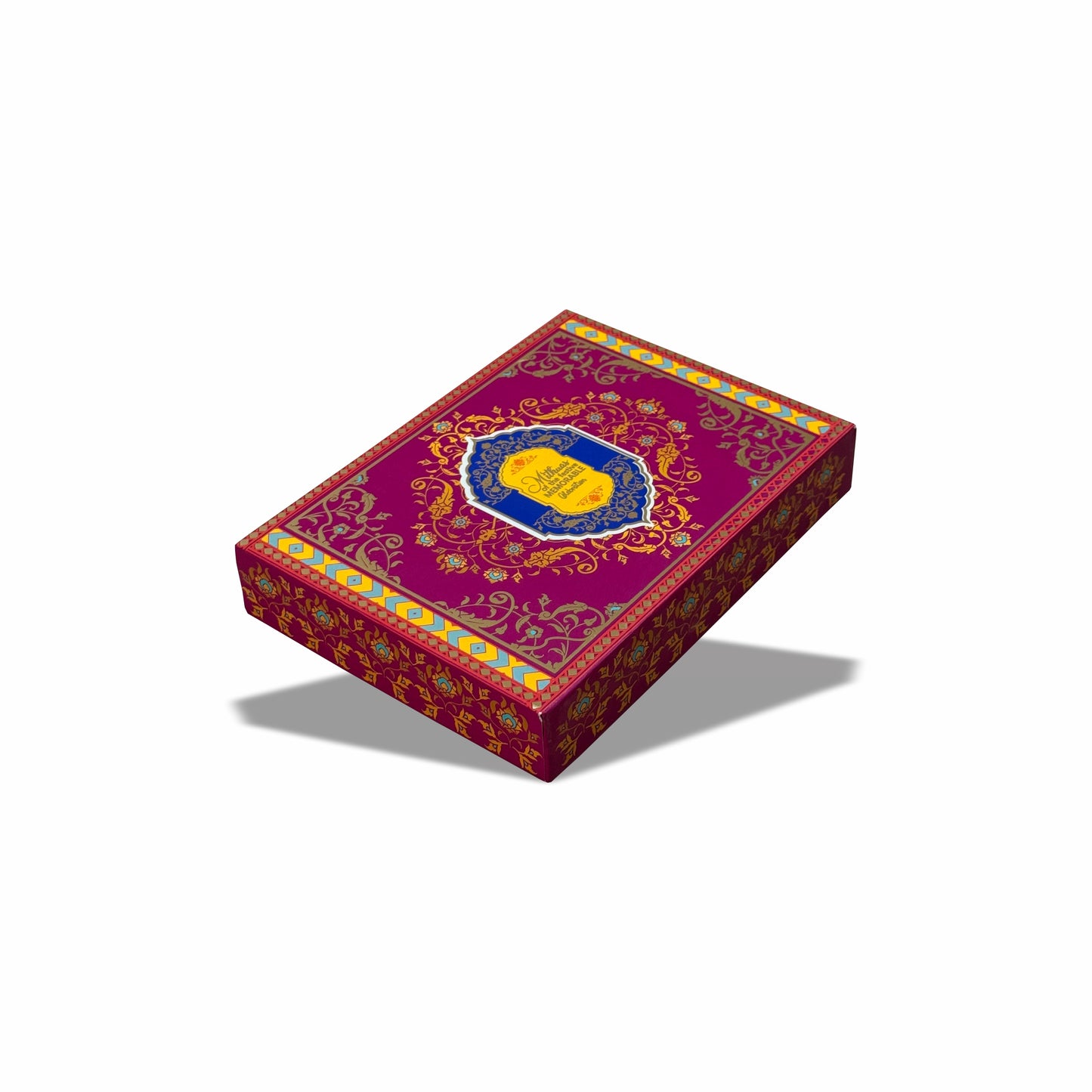 Gold Foil 1 /2 Kg Mithai Box Design 005