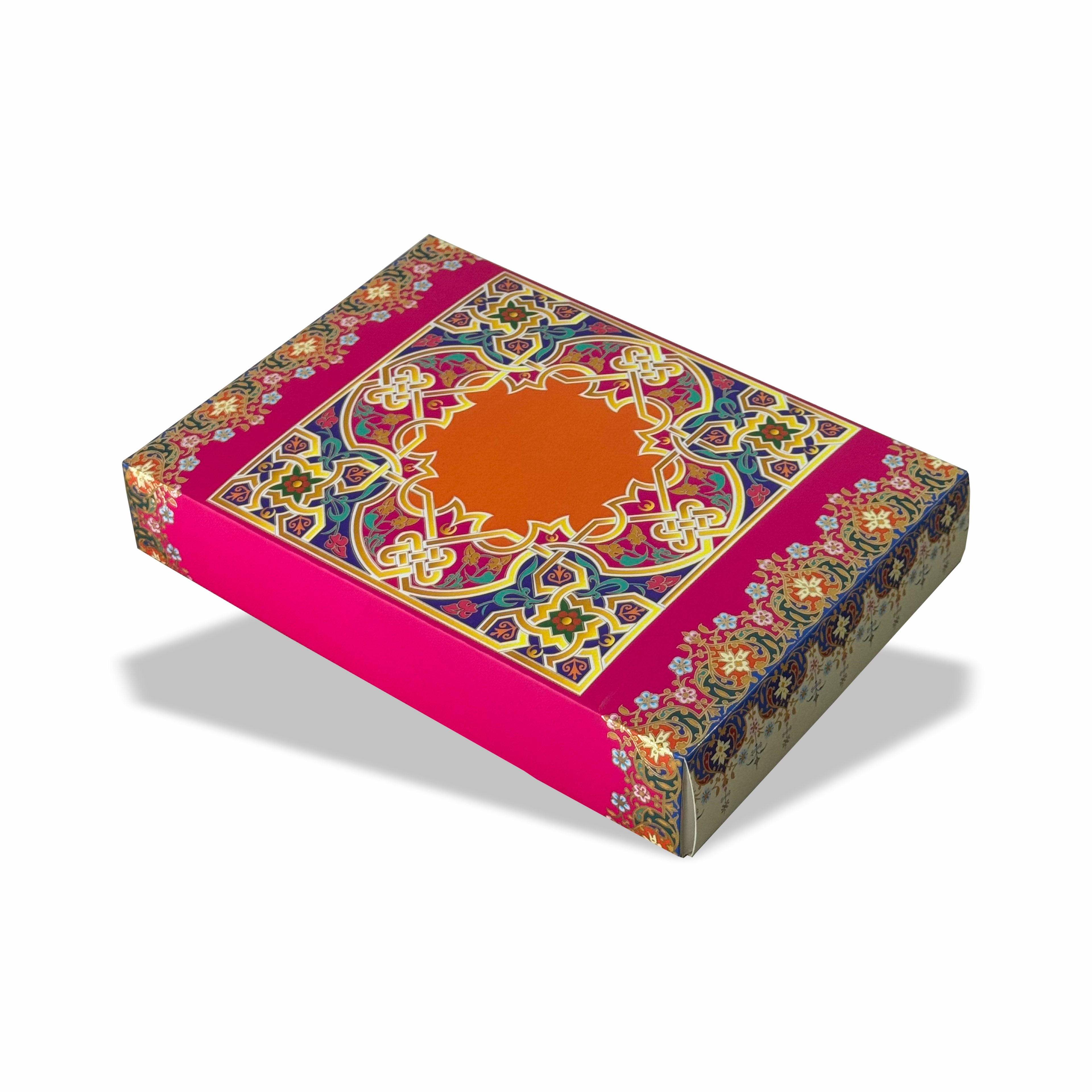 Gold Foil 1 /2 Kg Mithai Box Design 008