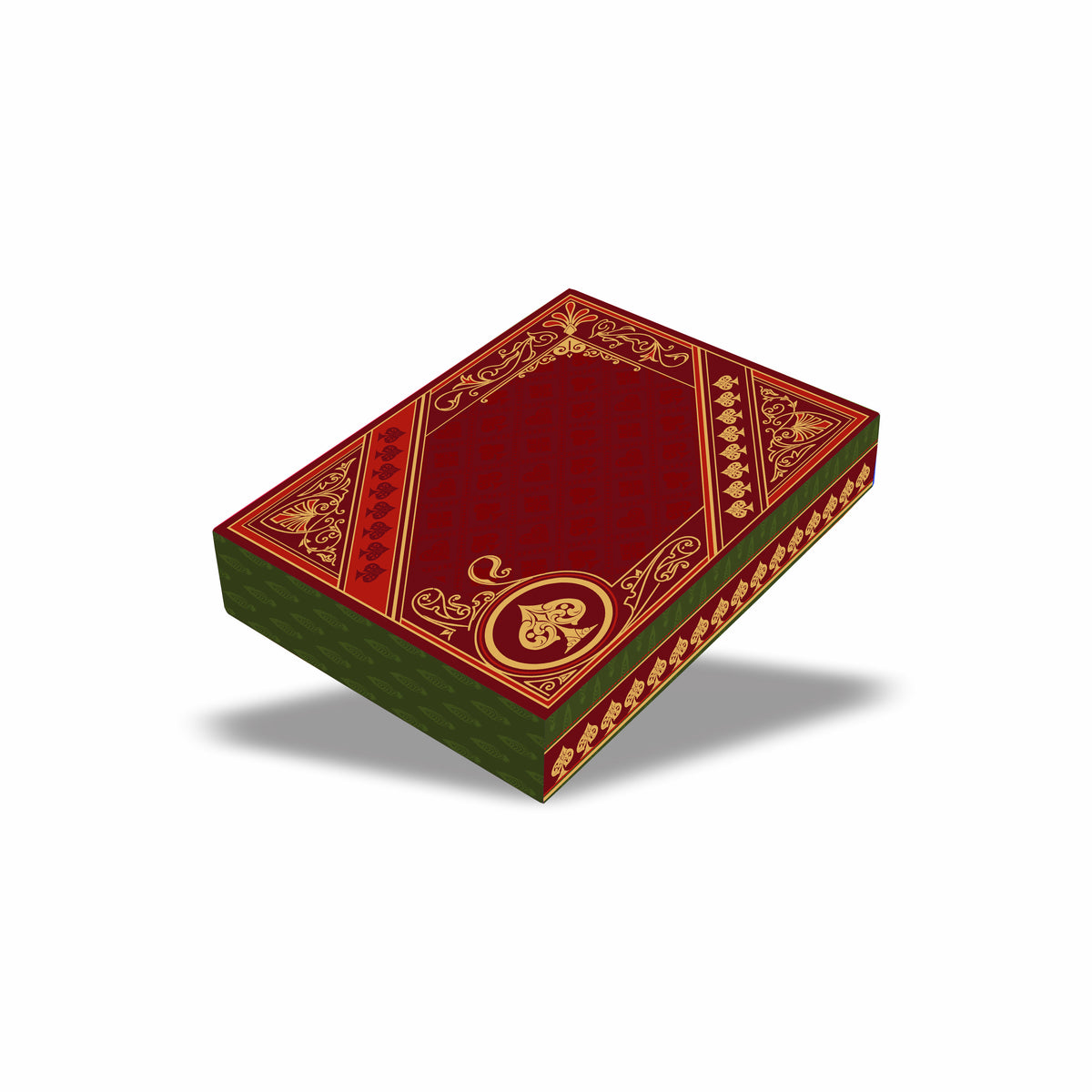 Rajwada Royale 7.9x5.3x1.4 inch 1 /2 Kg Paper Mithai Box
