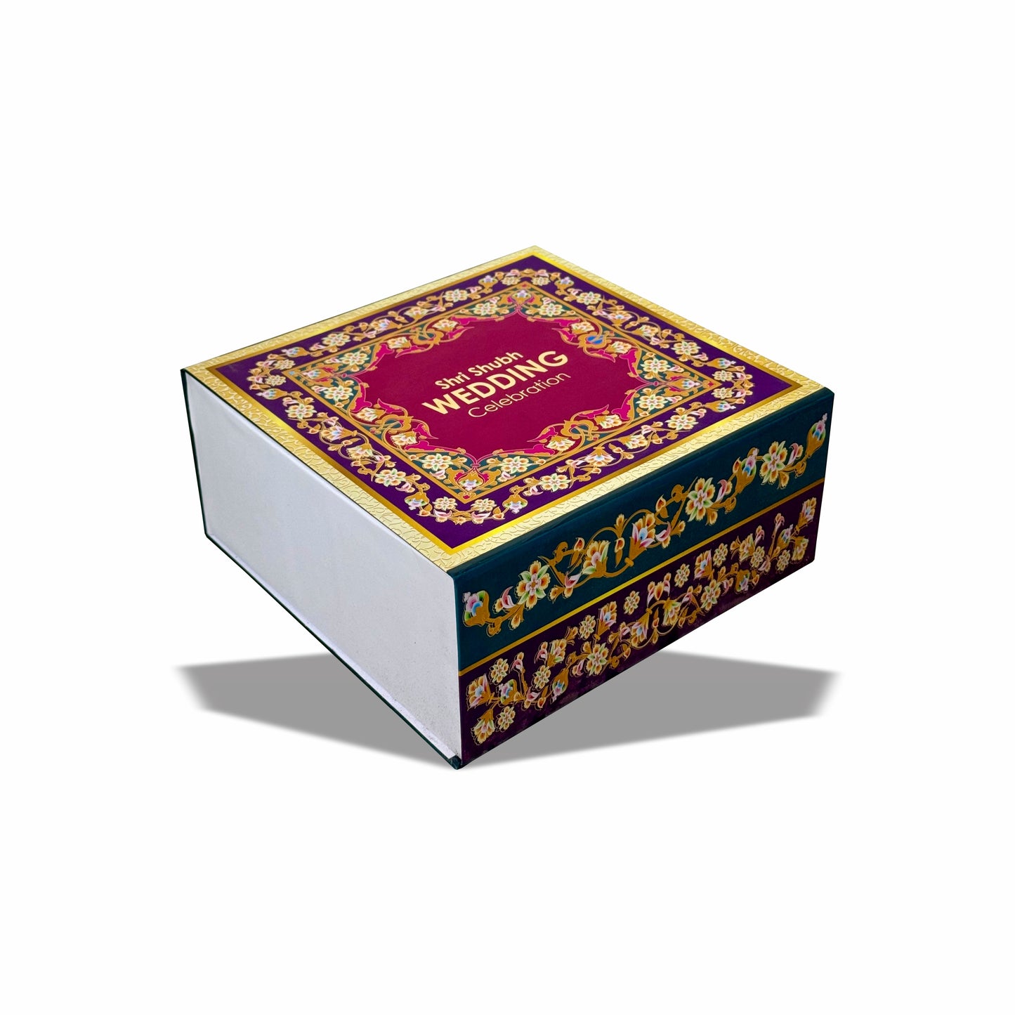 4 Jar & 6 chocolate hamper box with custom logo print