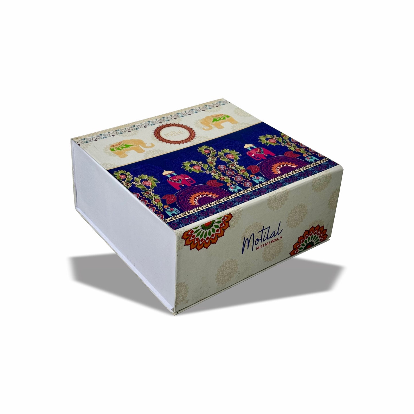 4 Jar & 6 chocolate hamper box with custom logo print