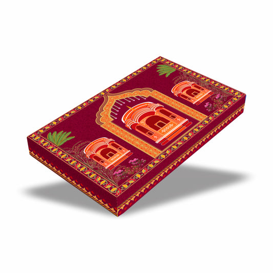 Gold Foil 1 Kg Mithai Box — Design Rang Mahal