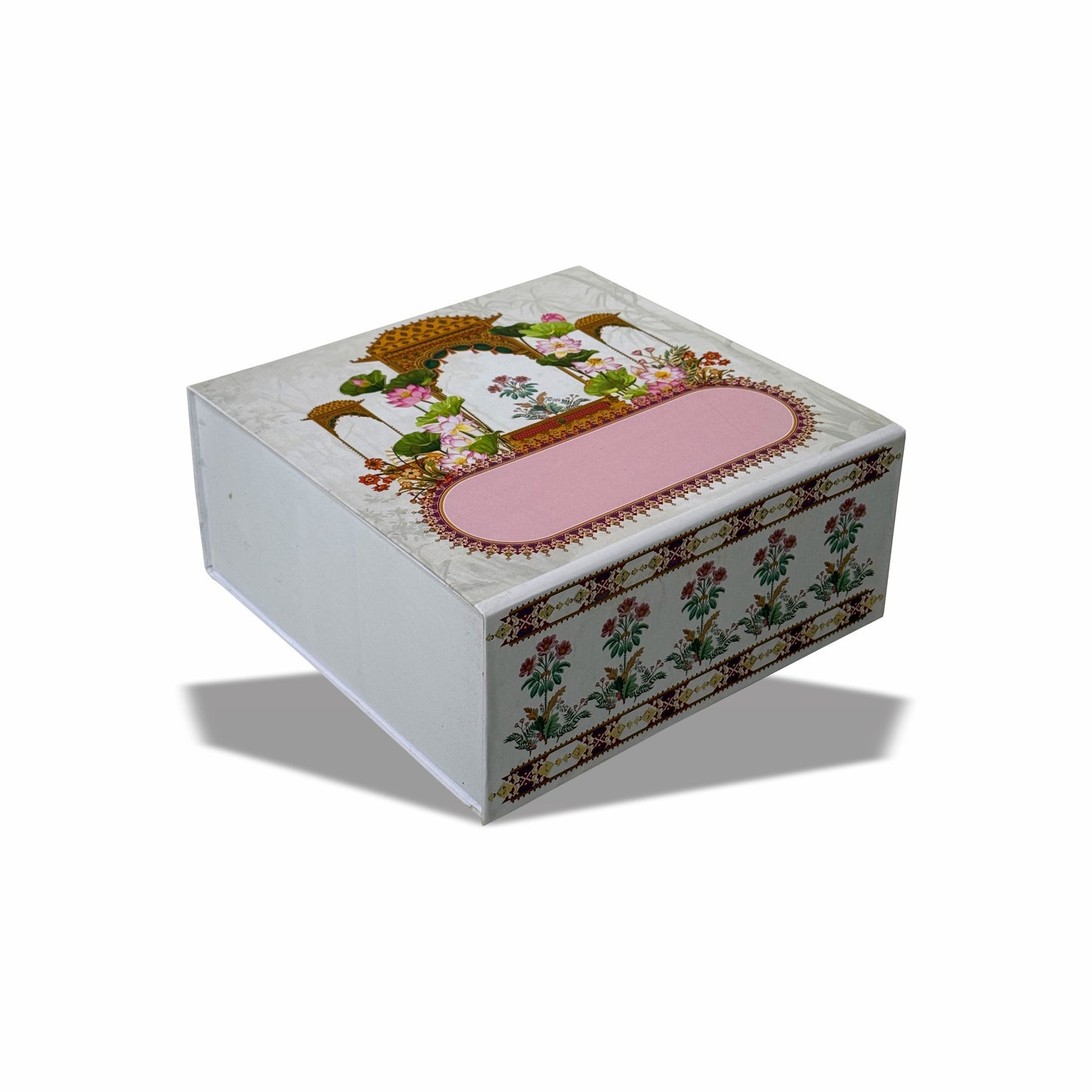 4 Jar & 6 chocolate hamper box with custom logo print