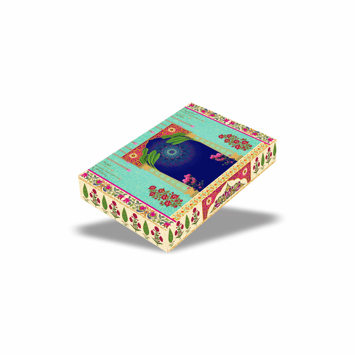 Gold Foil 1/2 Kg Rigid Mithai Box