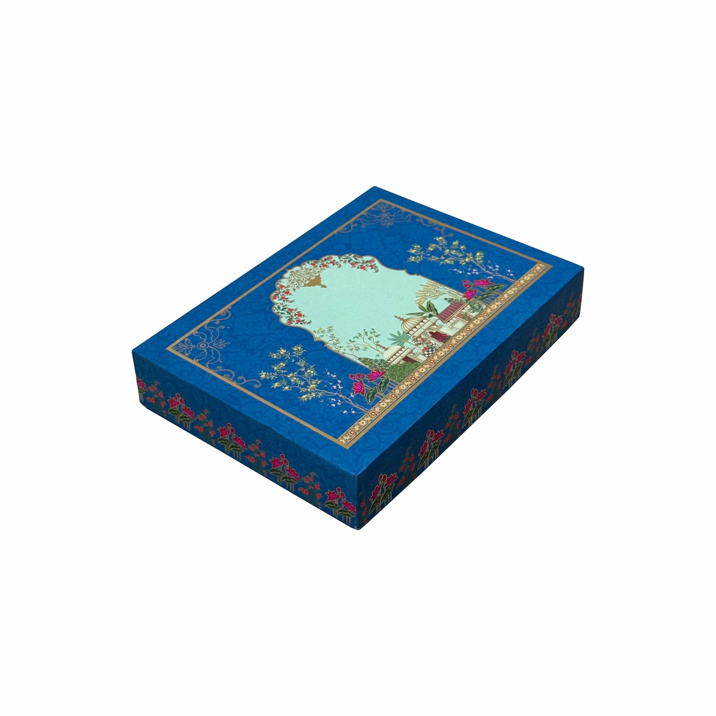 Gold Foil 1/2 Kg  Paper Mithai Box — Shahi Darbar