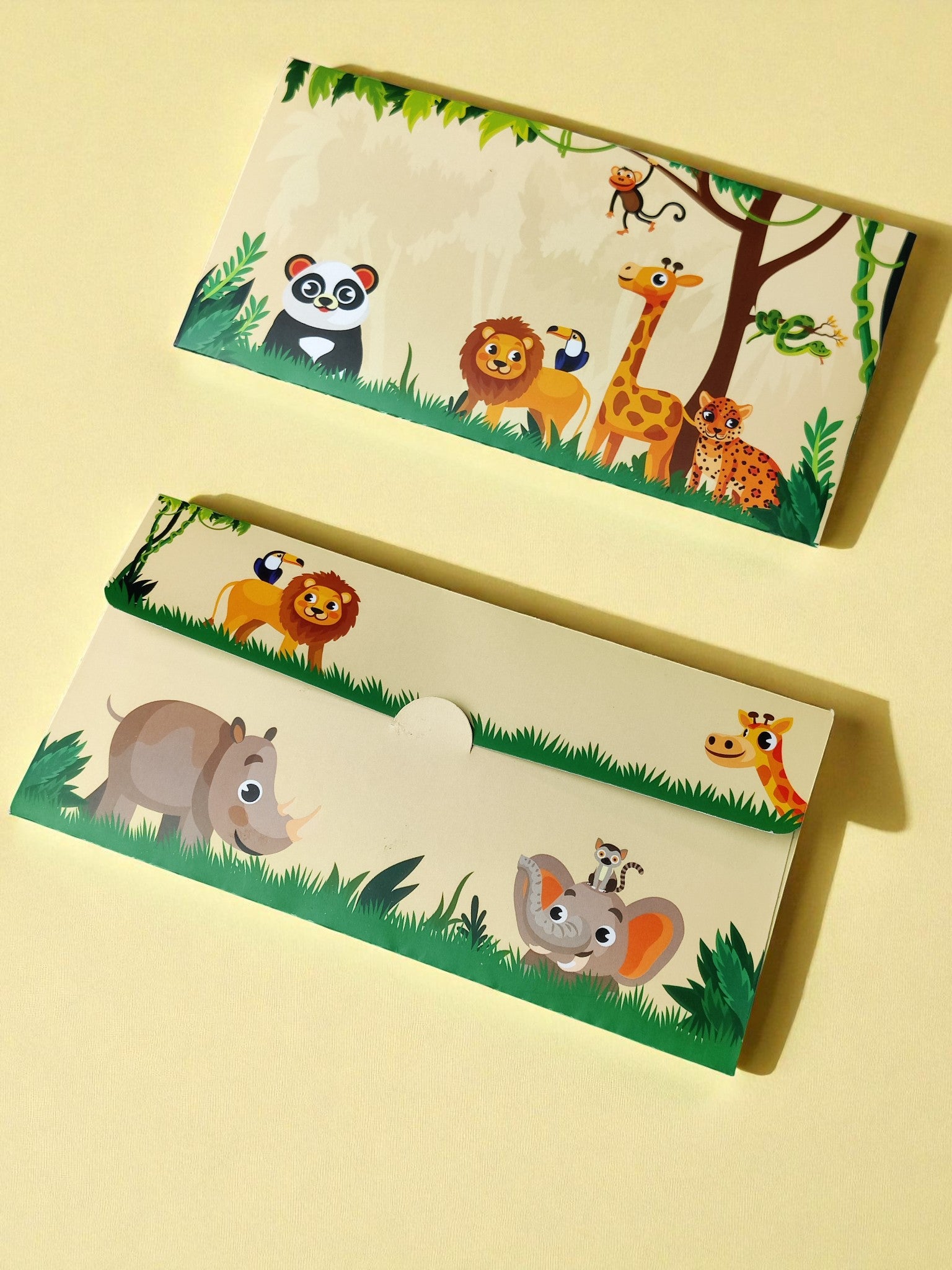 Jungle Theme Envelope Collection