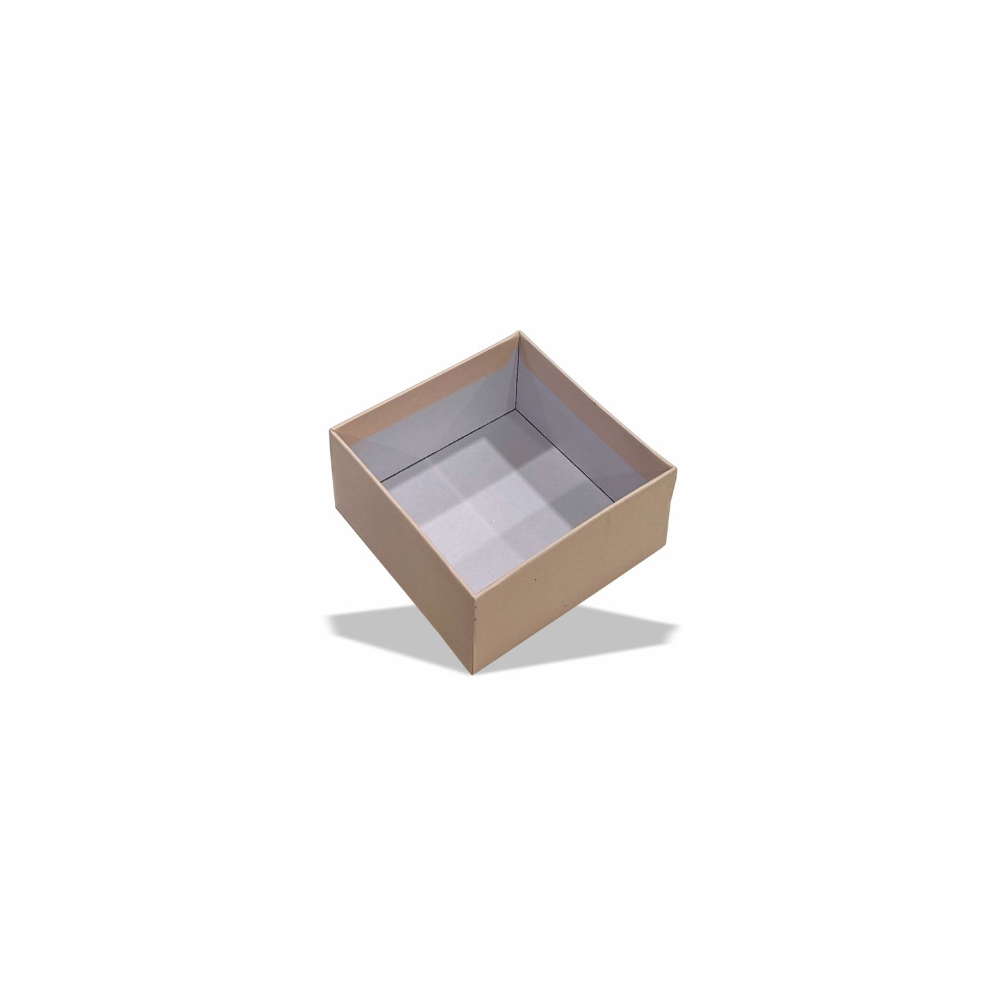 Golden Blush : Gold Foil Rigid Hamper Box (4x4x2 inch)