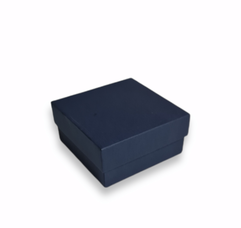 Blue Top Bottom Rigid Box (3.5x3.5x1.5 inch)