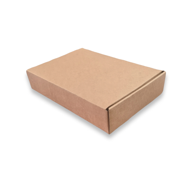 Kraft Corrugated Hamper Box (18x13x3 inch)