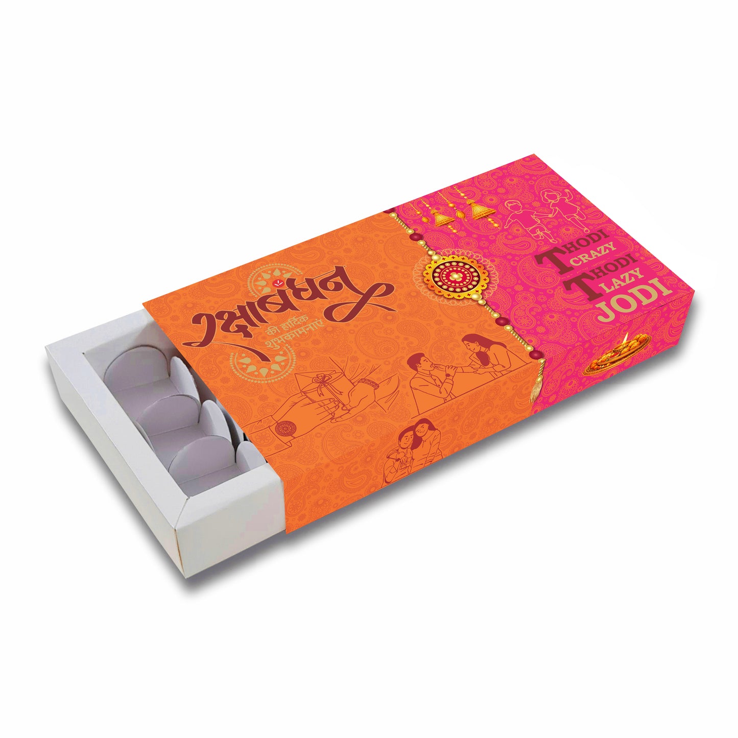 Chocolate Box for 18 cavity (ID 9.85x5x1.6 inch)