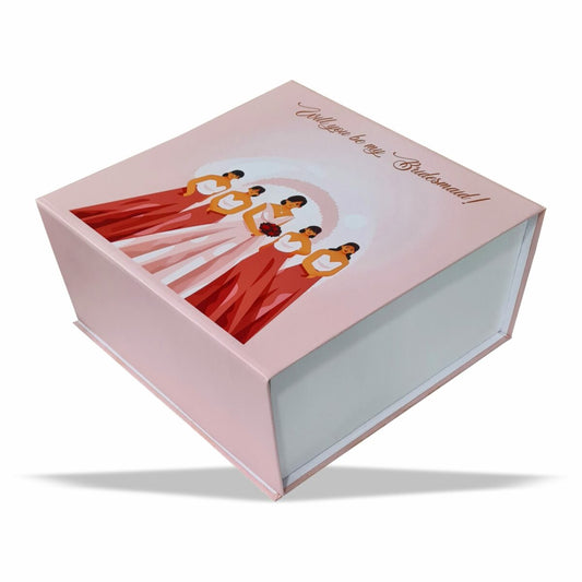 “Bridesmaid” Magnetic Rigid Hamper Box