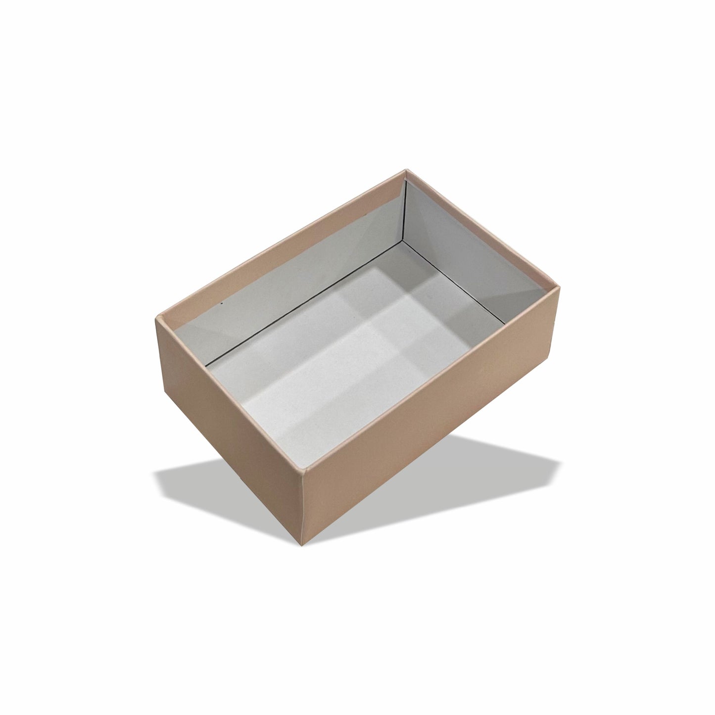 Gold Foil Rigid Top Bottom Box (6x4x2 inch)