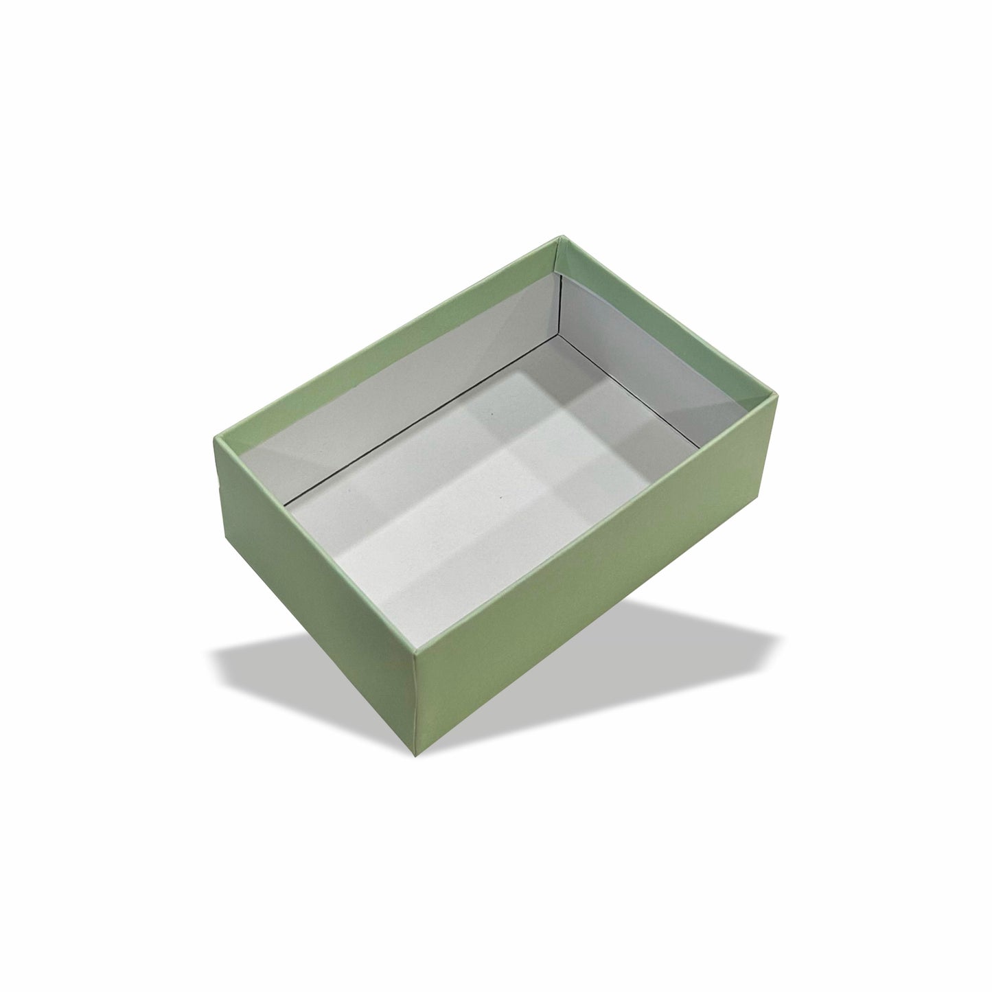 Mint Blossom : Gold Foil Rigid Hamper Box (6x4x2 inch)