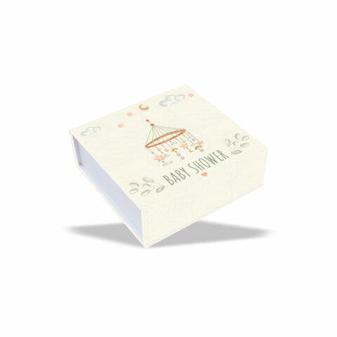 Baby Shower Magnetic Rigid Hamper Box
