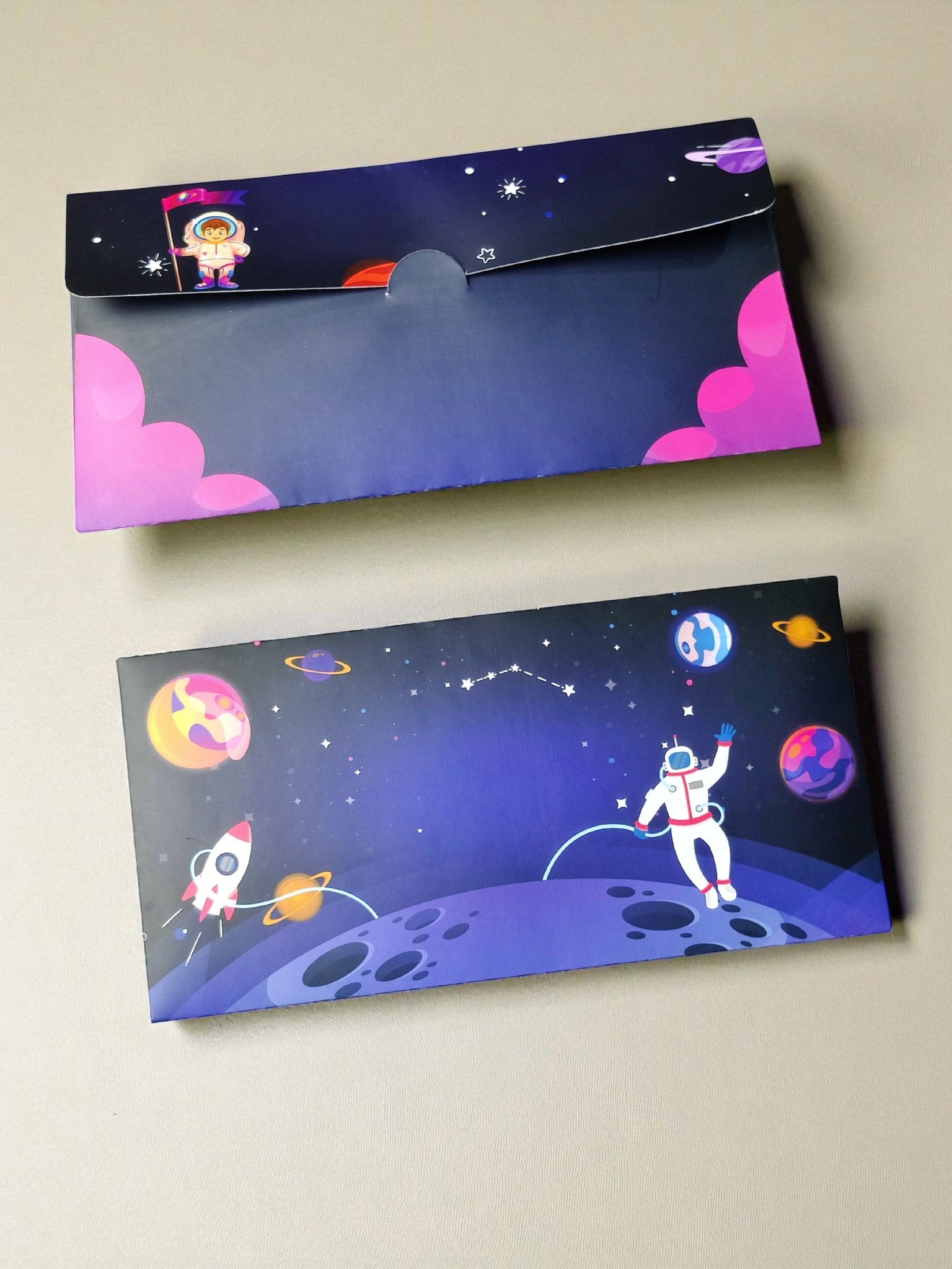 Space Theme Envelope Collection
