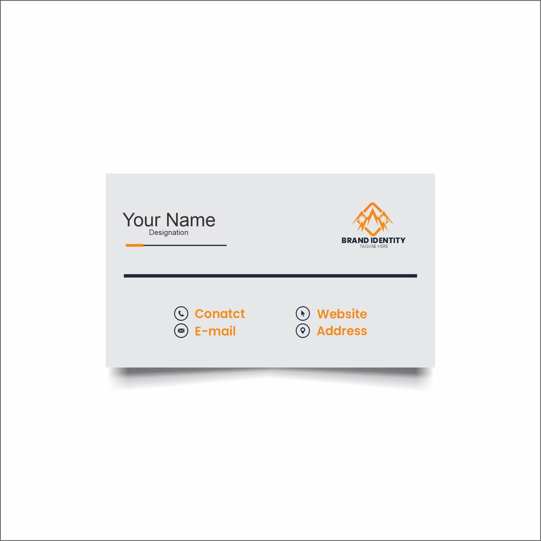 Visiting Card design 005