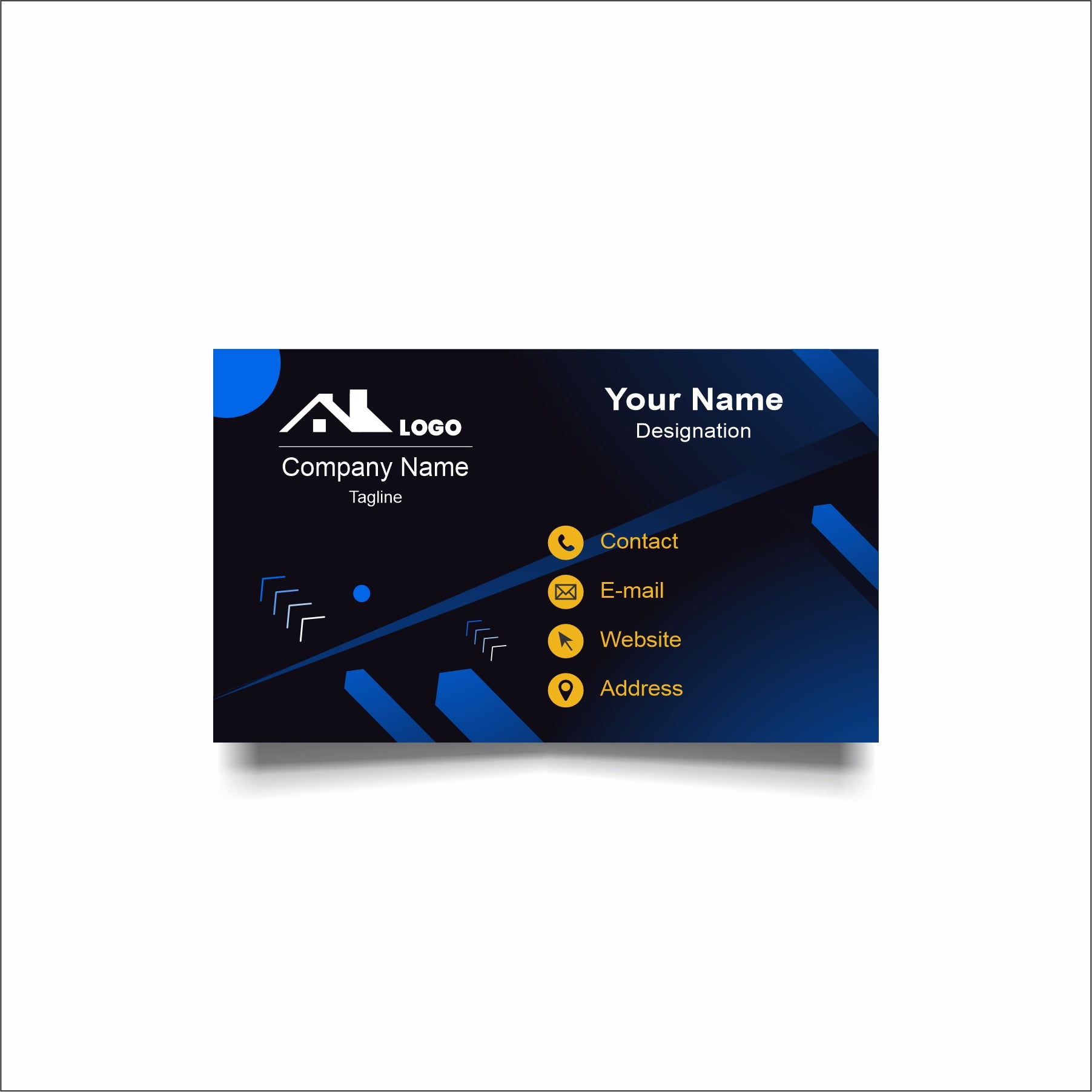 Visiting Card design 014