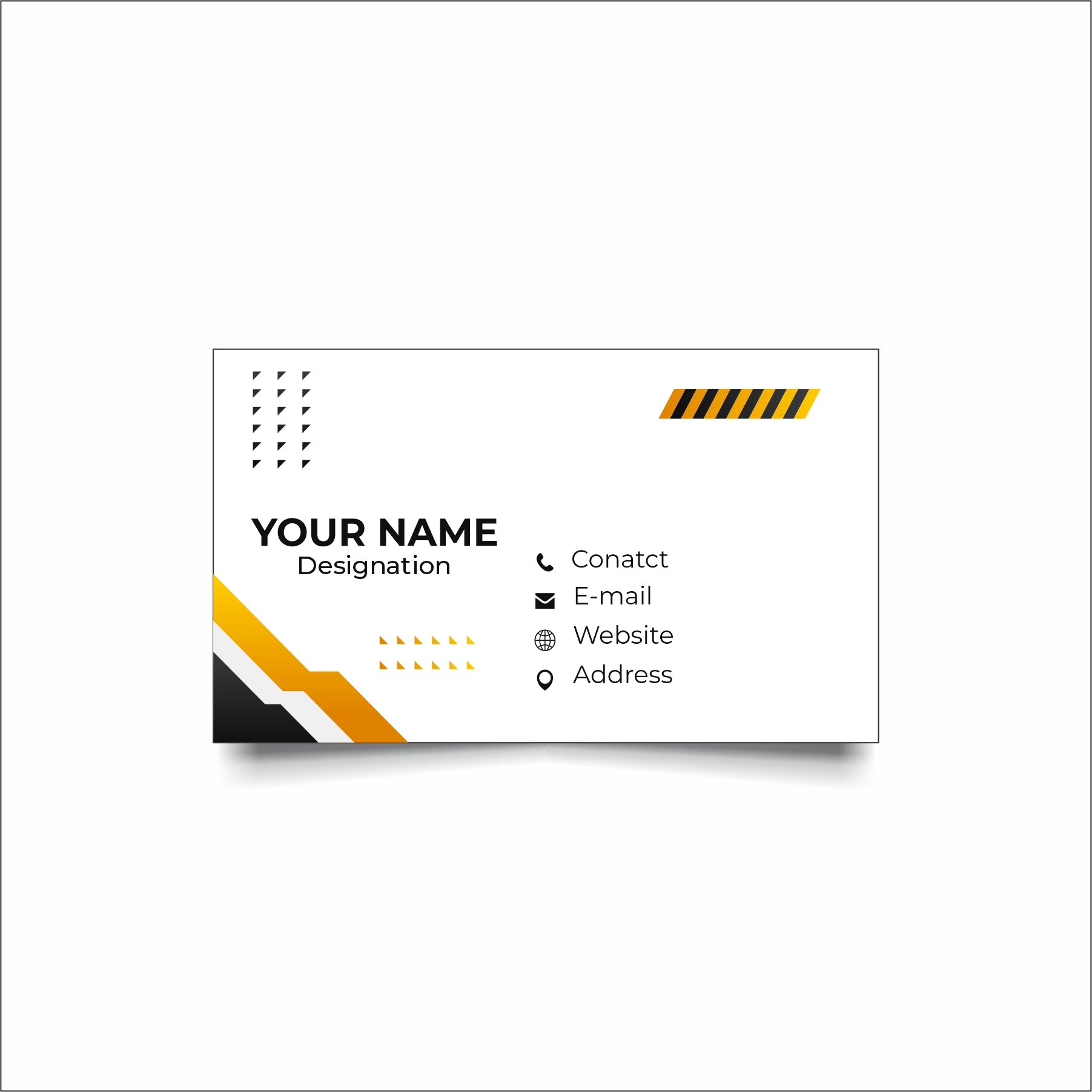 Visiting Card design 013