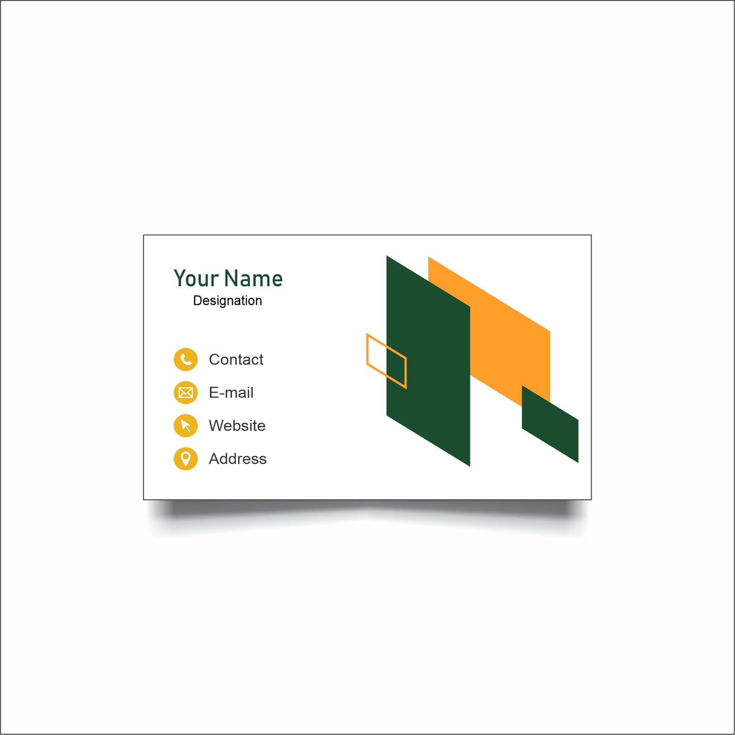 Visiting Card design 019