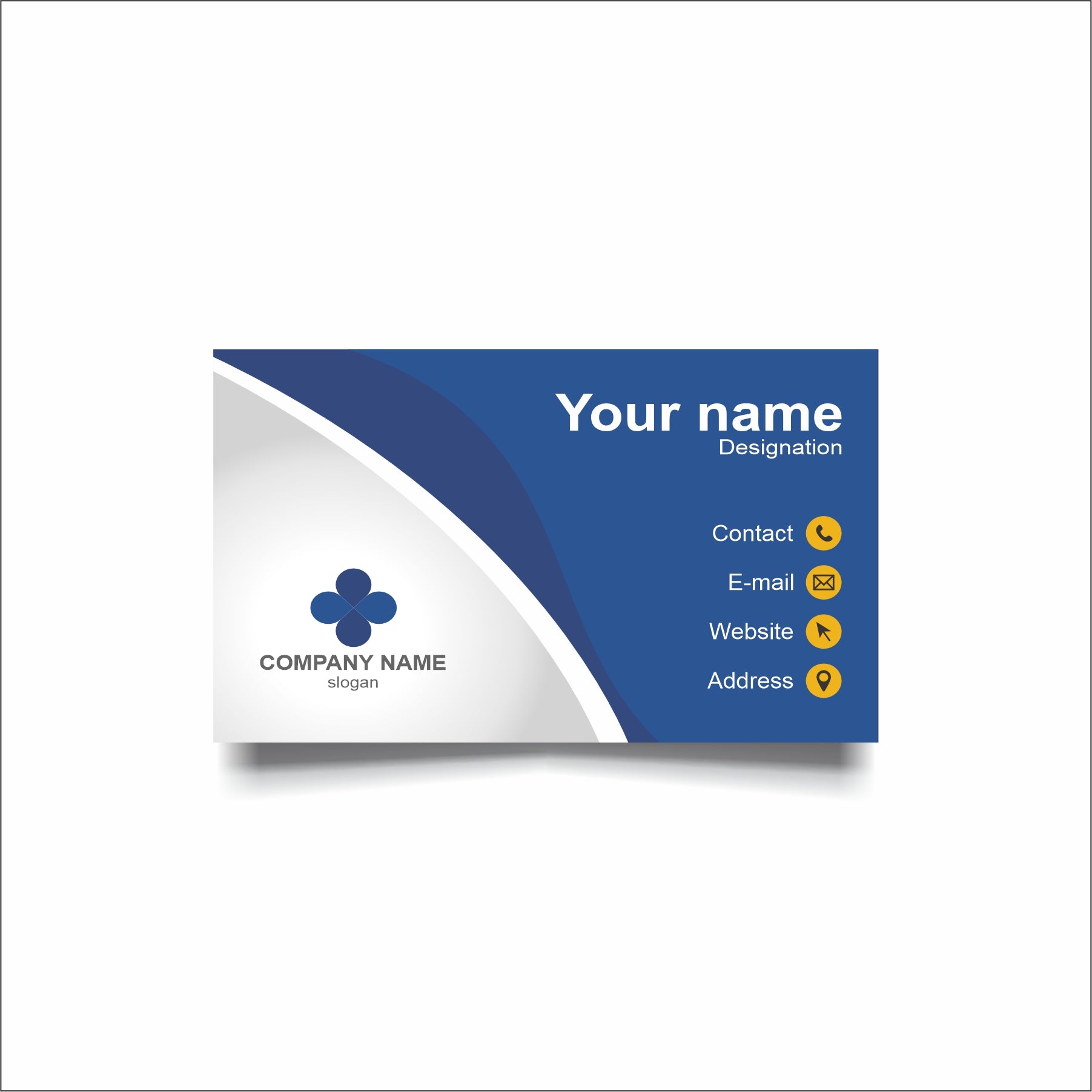 Visiting Card design 027