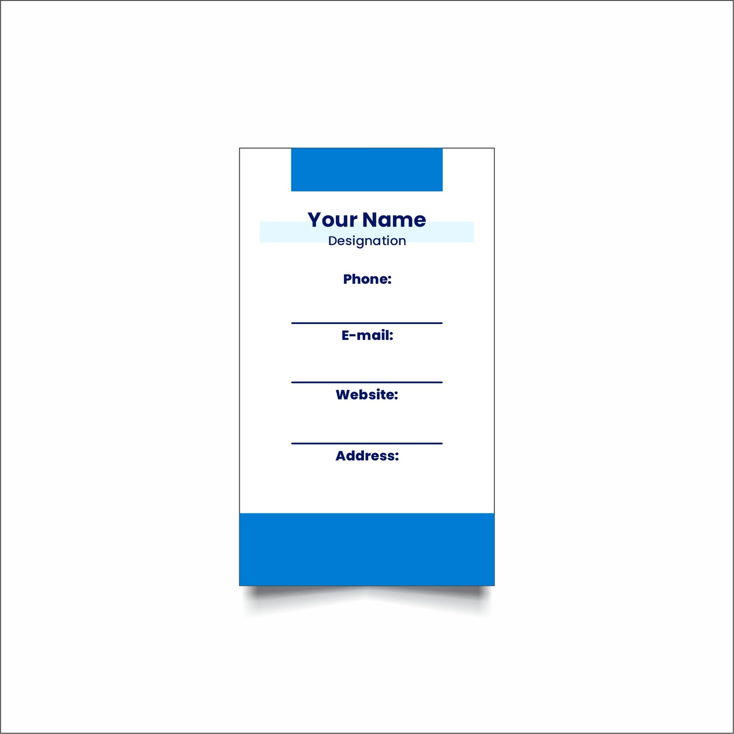 Visiting Card design 033