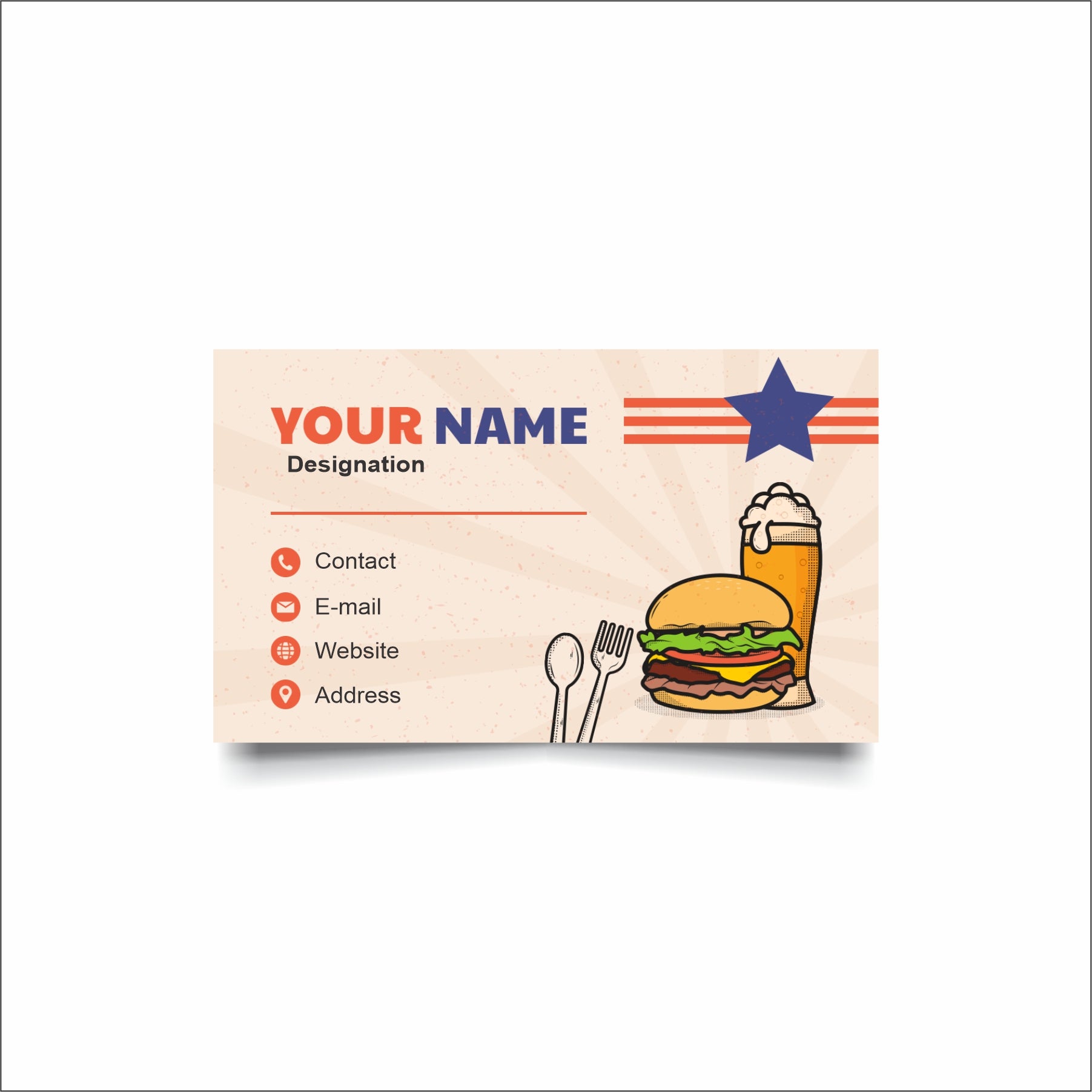 Visiting Card design 044