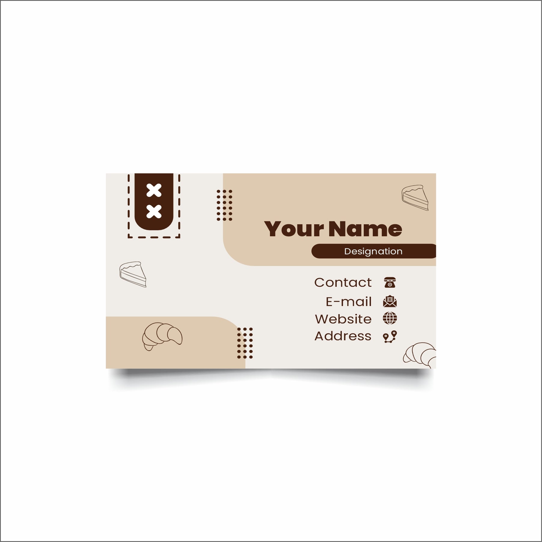 Visiting Card design 050