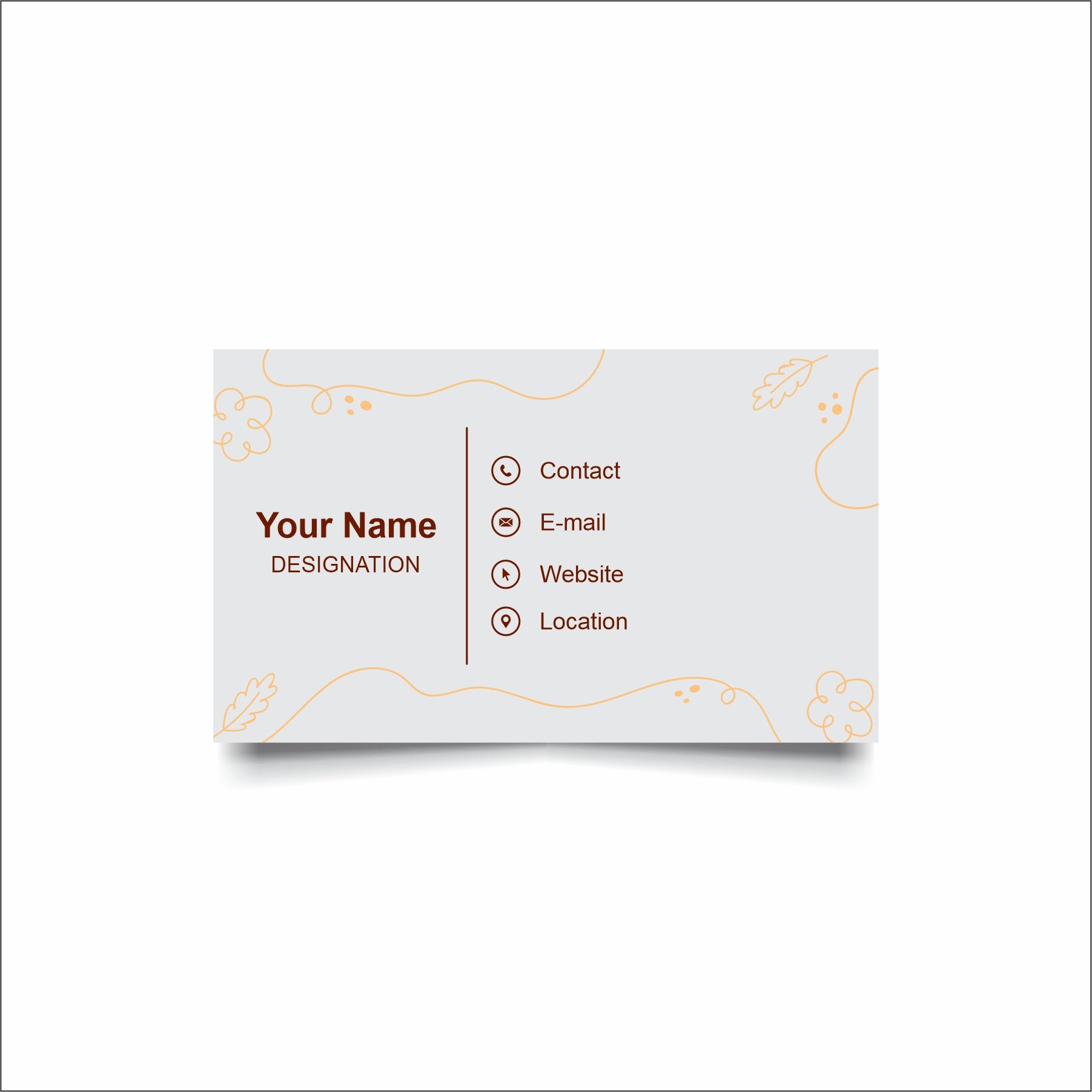 Visiting Card design 061