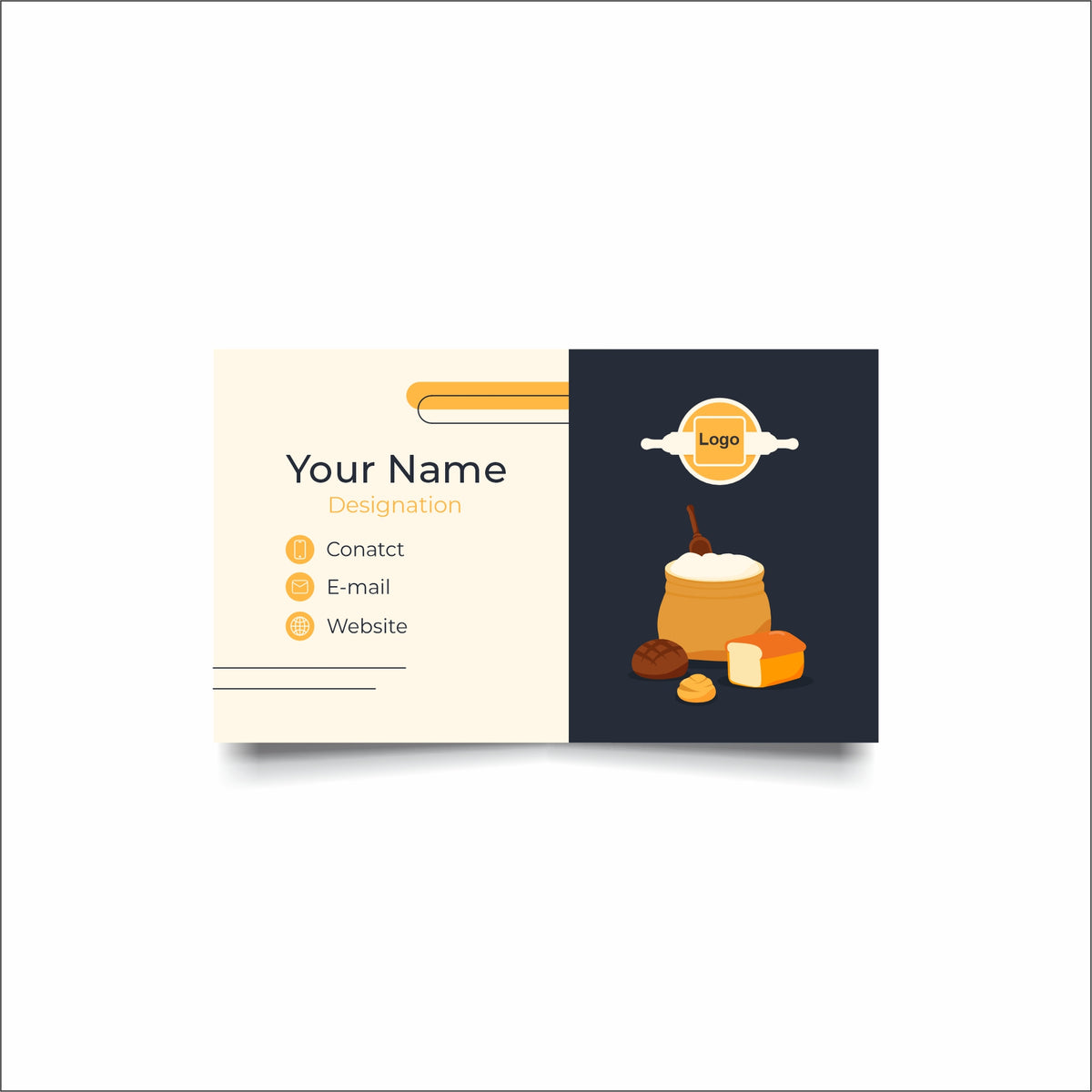 Visiotining Visiting Card design 068– impressioncart