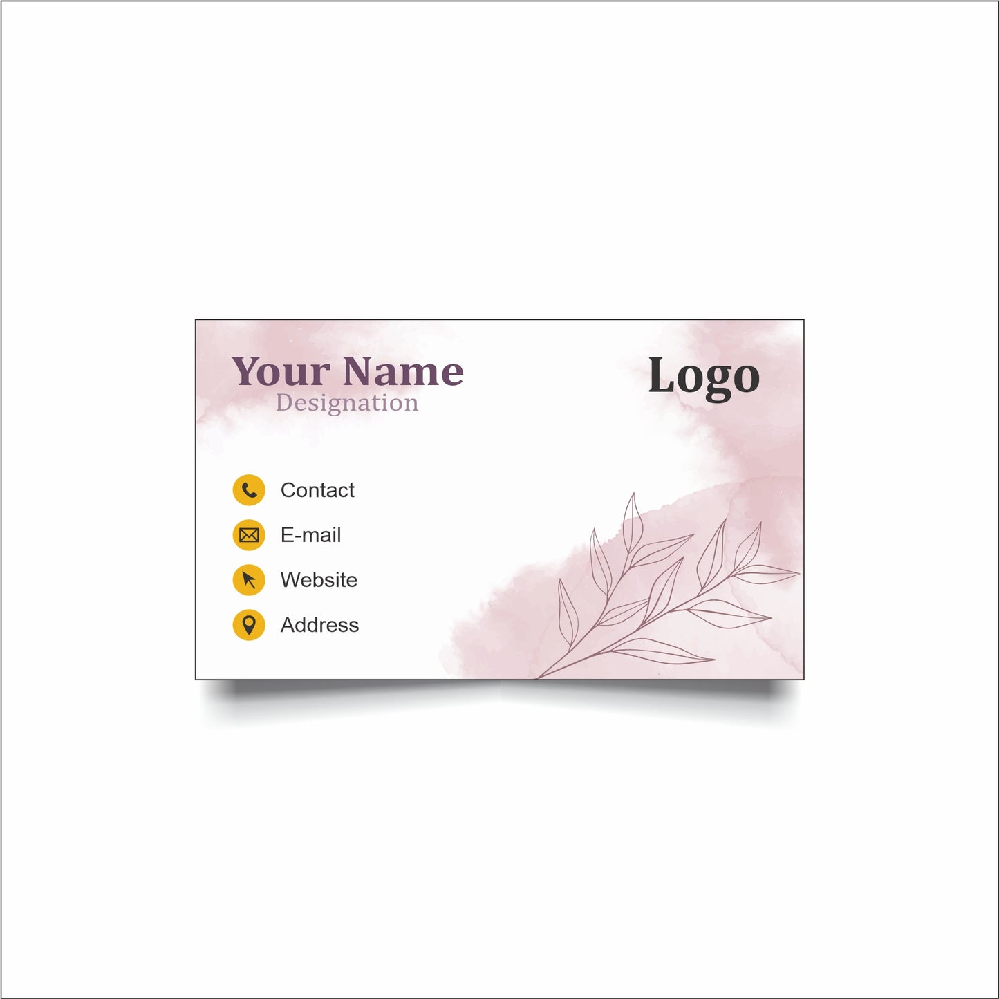 Visiting Card design 069