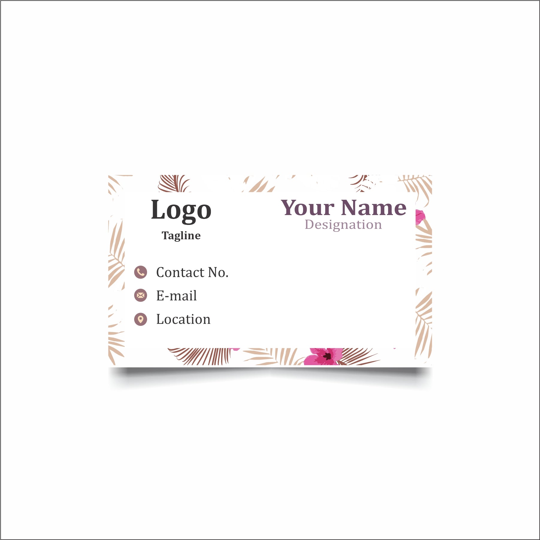 Visiting Card design 071