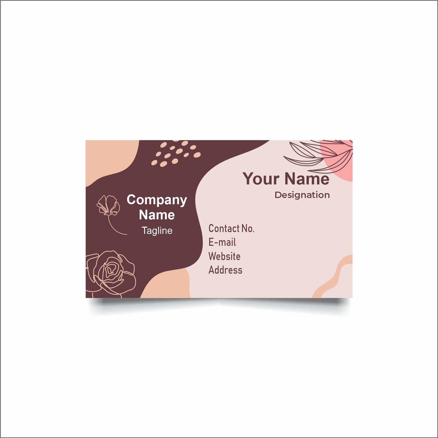 Visiting Card design 077