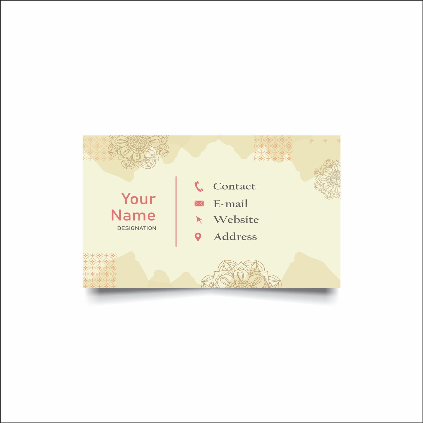 Visiting Card design 081