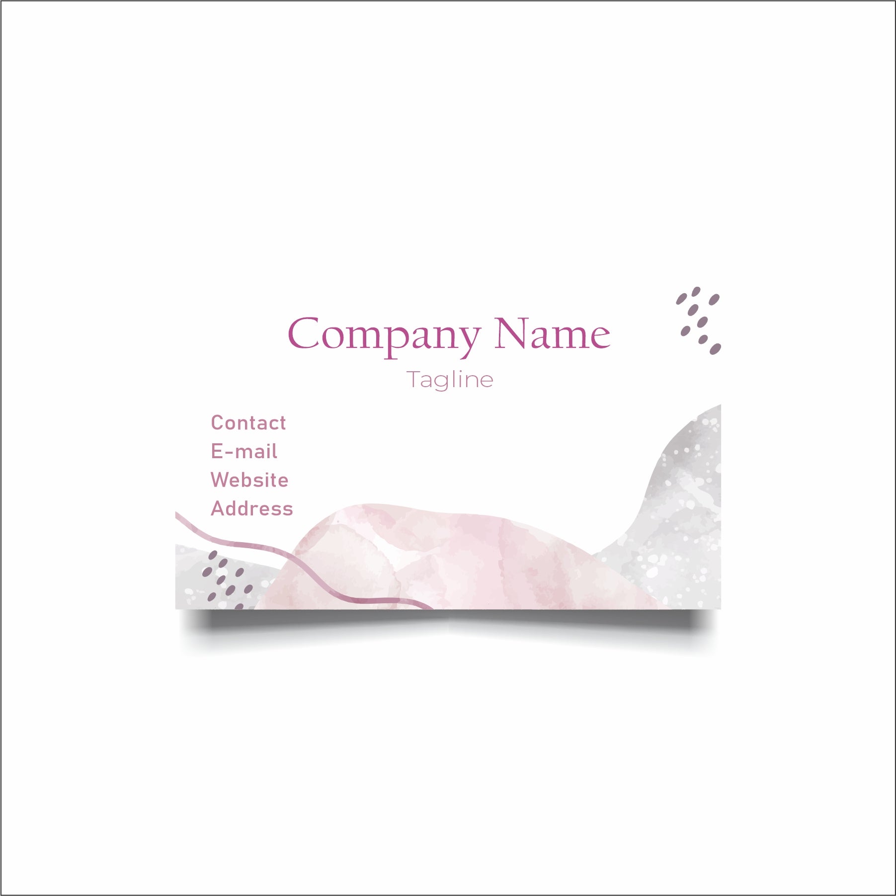 Visiting Card design 089