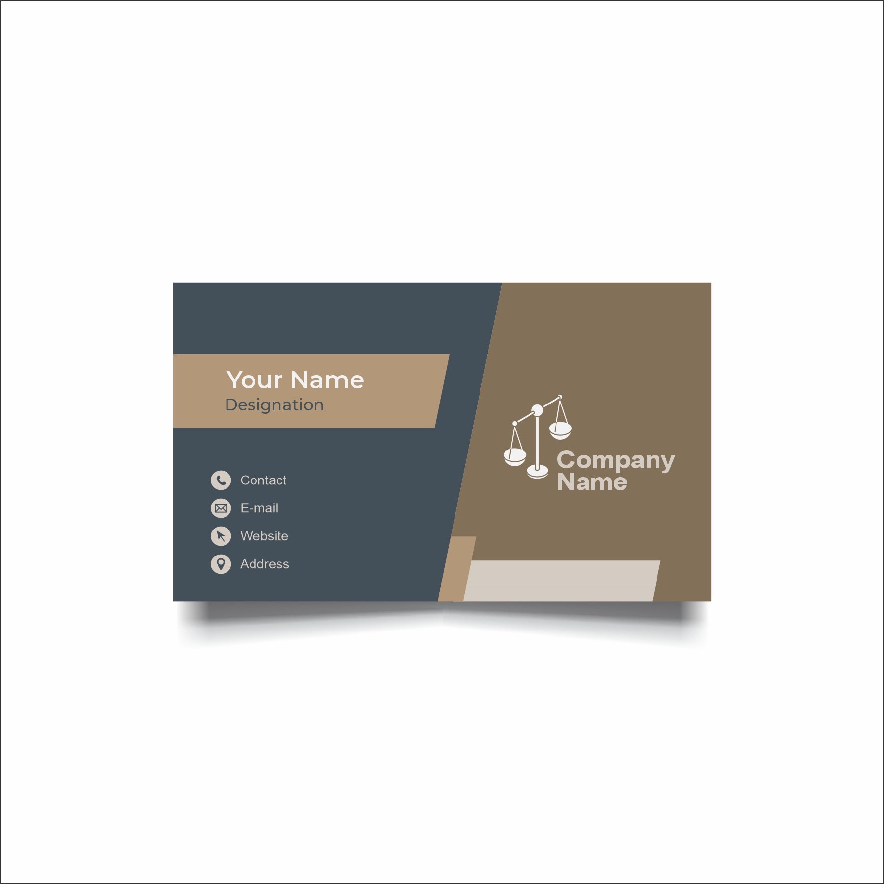 Visiting Card design 100