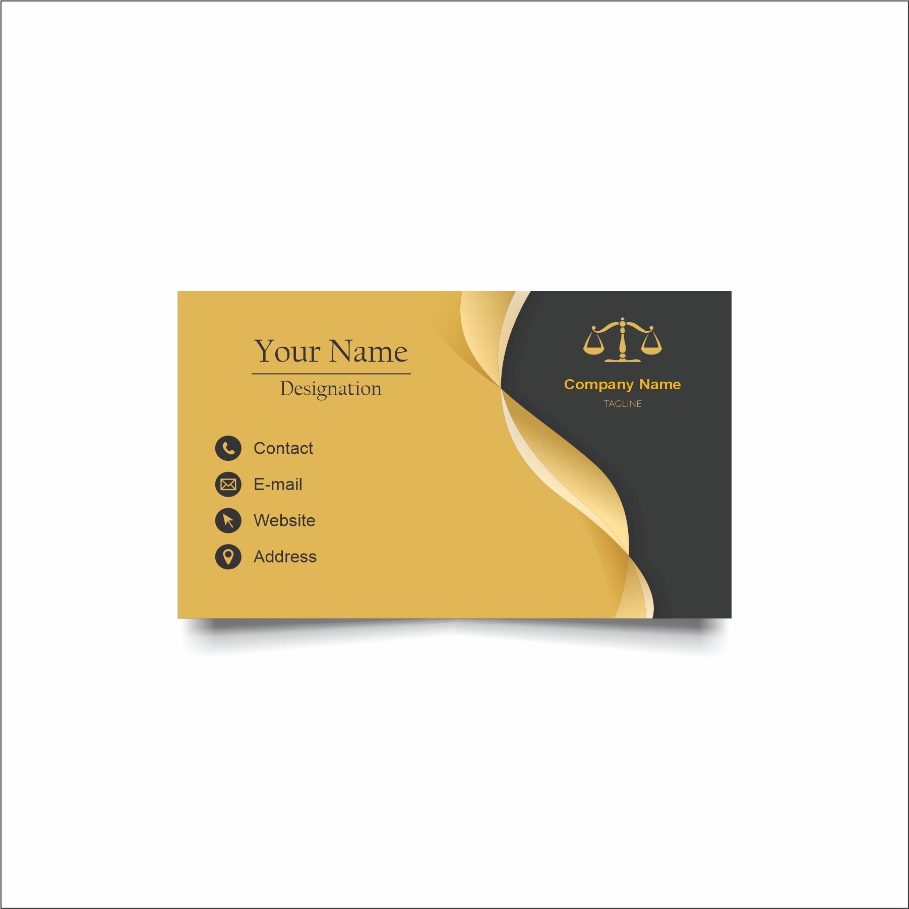 Visiting Card design 101