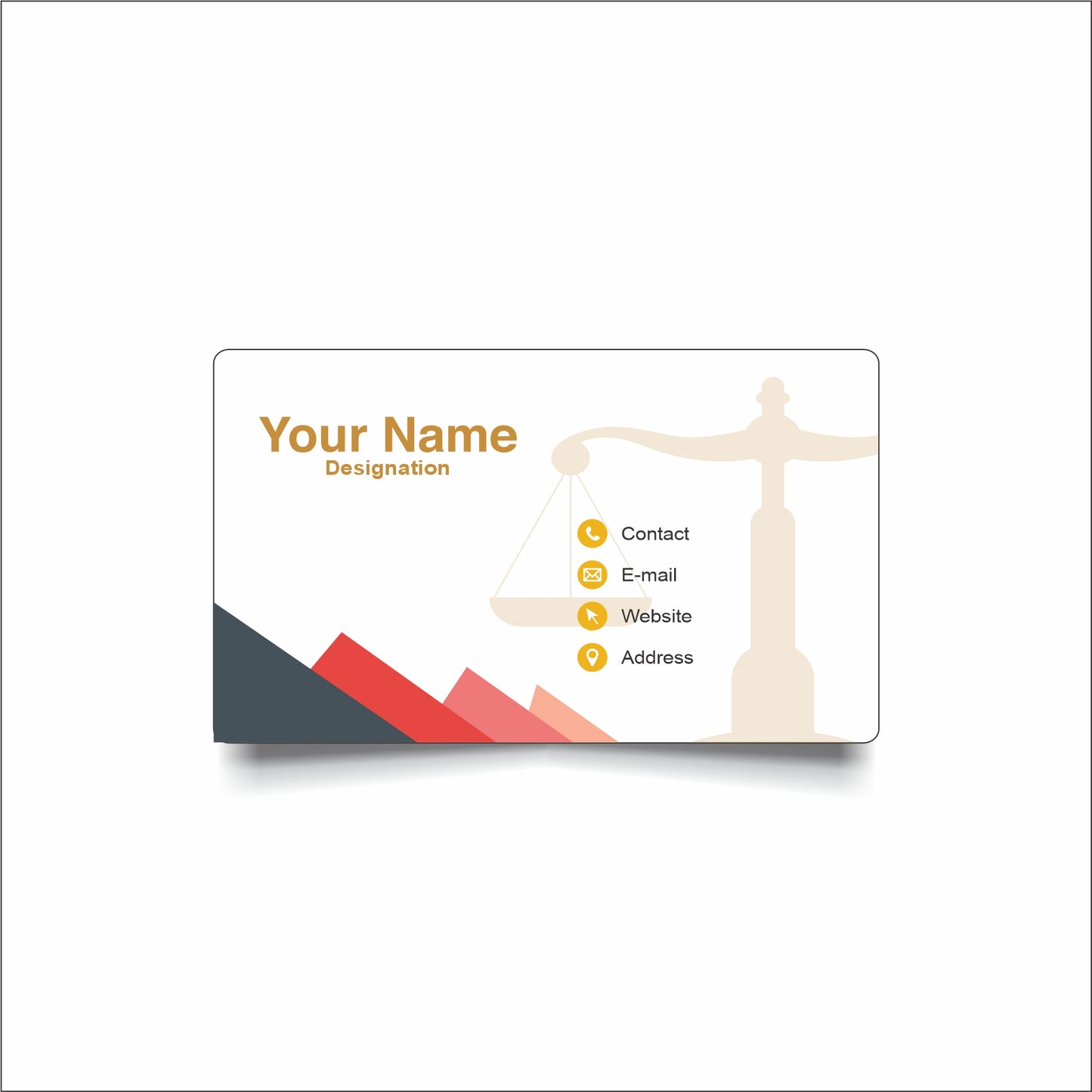 Visiting Card design 110