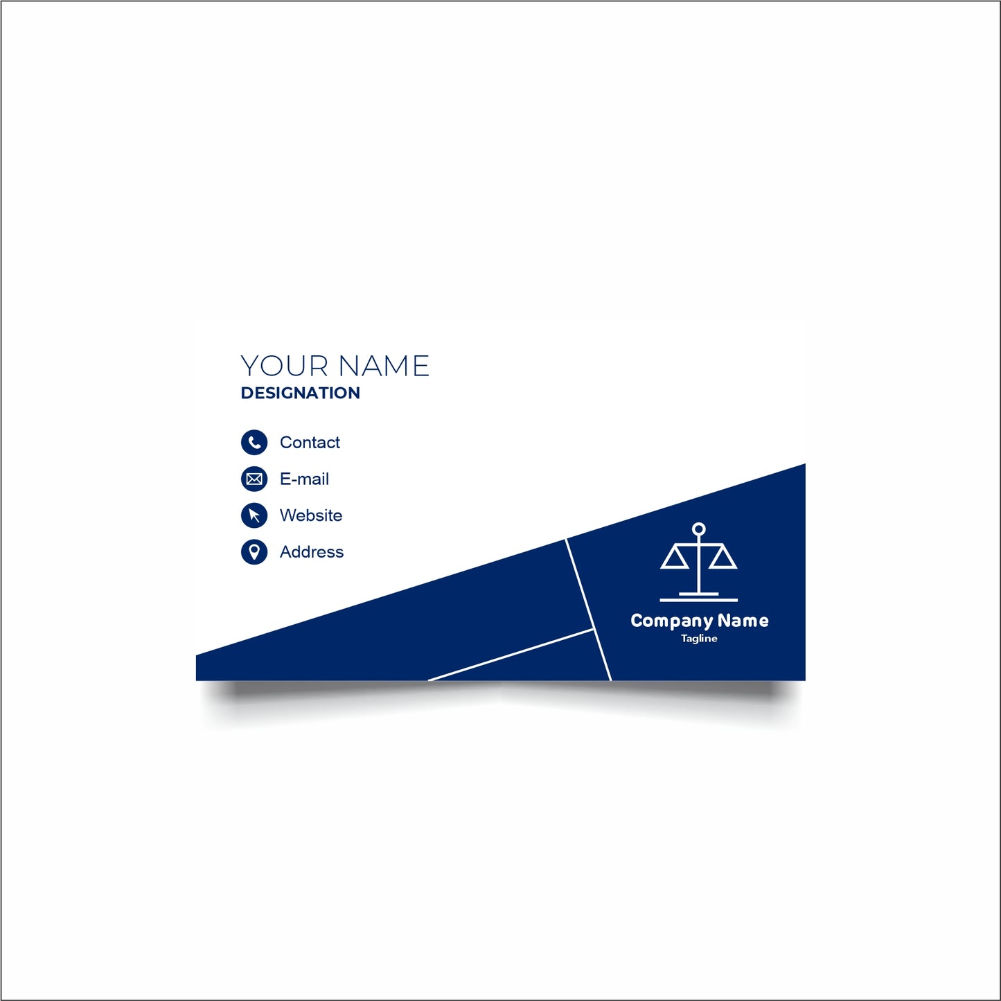 Visiting Card design 112