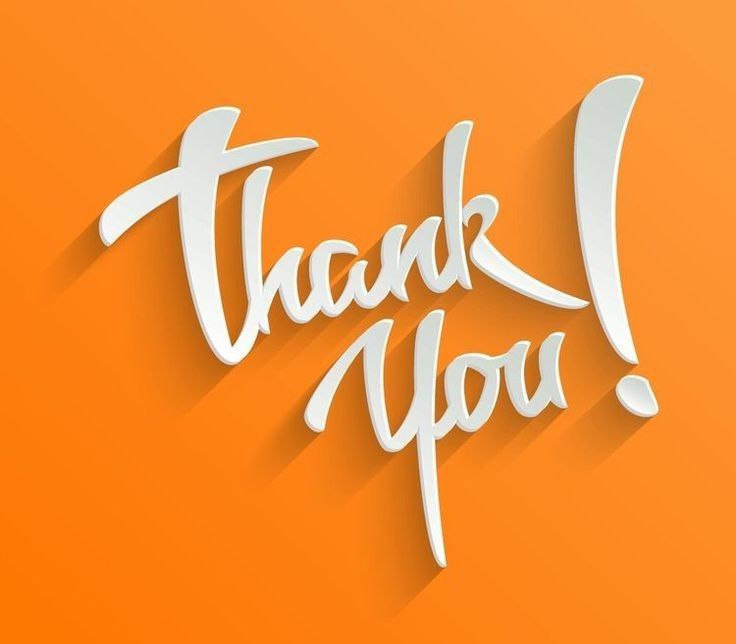Thank you Circular Sticker