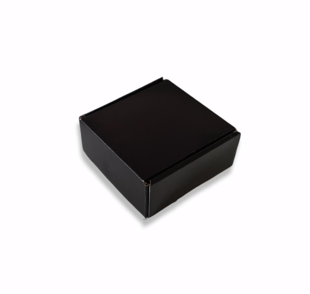 Protective Black Color Candle Packaging Box for E-commerce Shipping