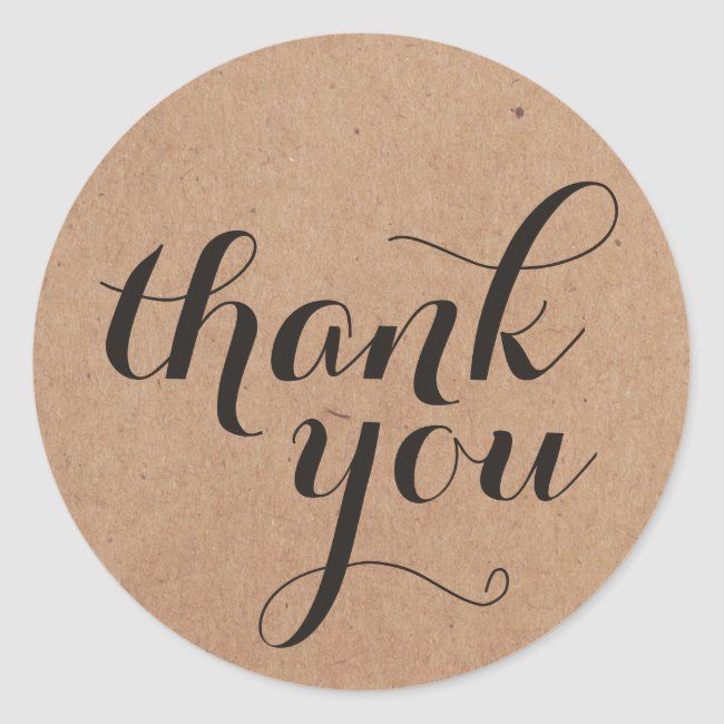 Kraft Paper Stickers