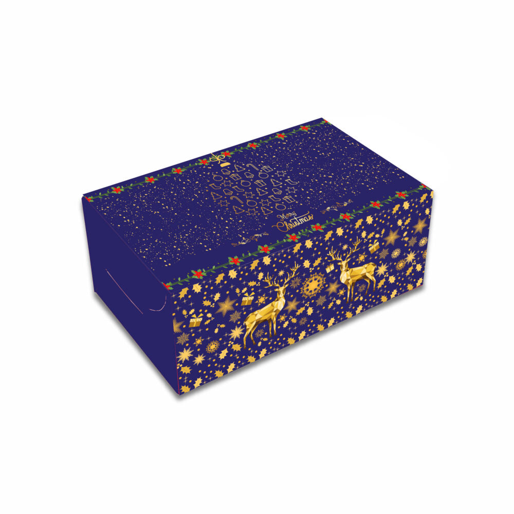 Christmas Collection: Blue Plum Cake Box 7x4x3 inch