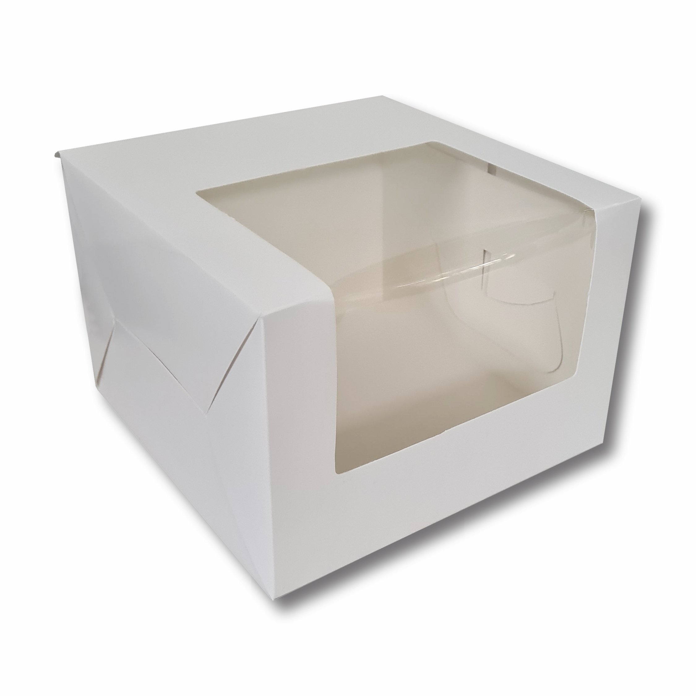 White Bakery Boxes Cookie Boxes Window Mini Bundt Cake Boxes - Temu