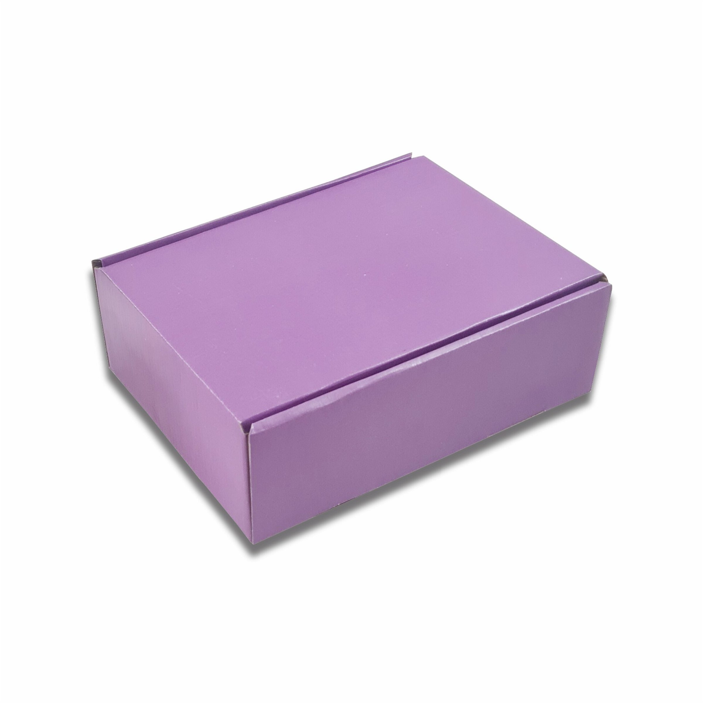 Lavender: Corrugated Hamper Box (9x7x3